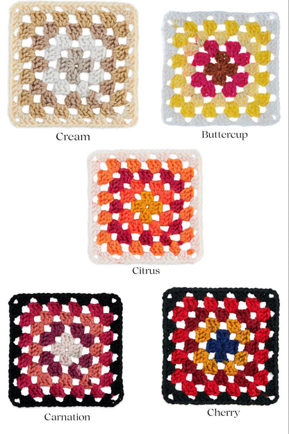Handmade Crochet Book Sleeve Multiple Color Options