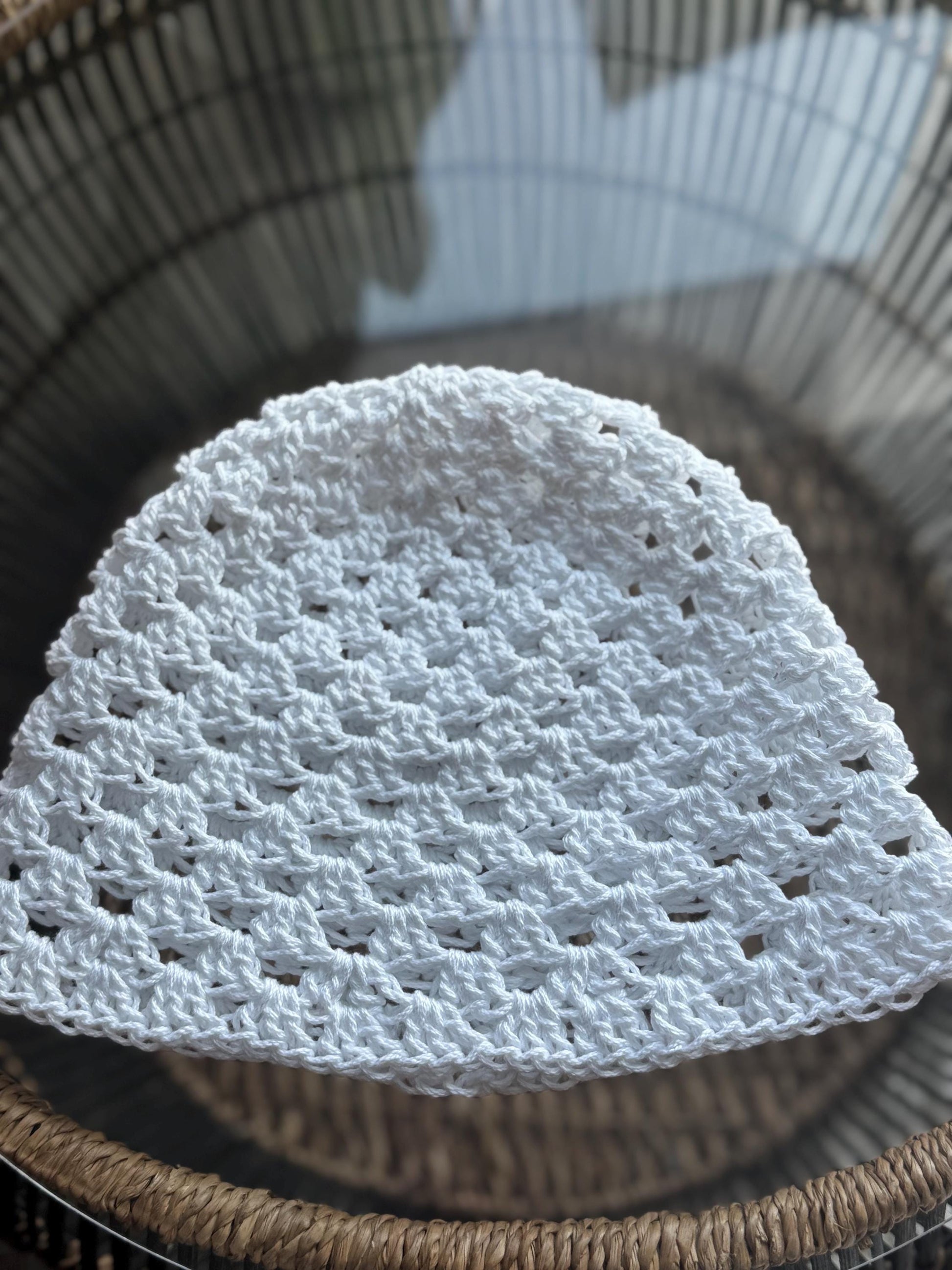 Handmade Crochet Bucket Hat - Stylish and Comfortable Summer Accessory