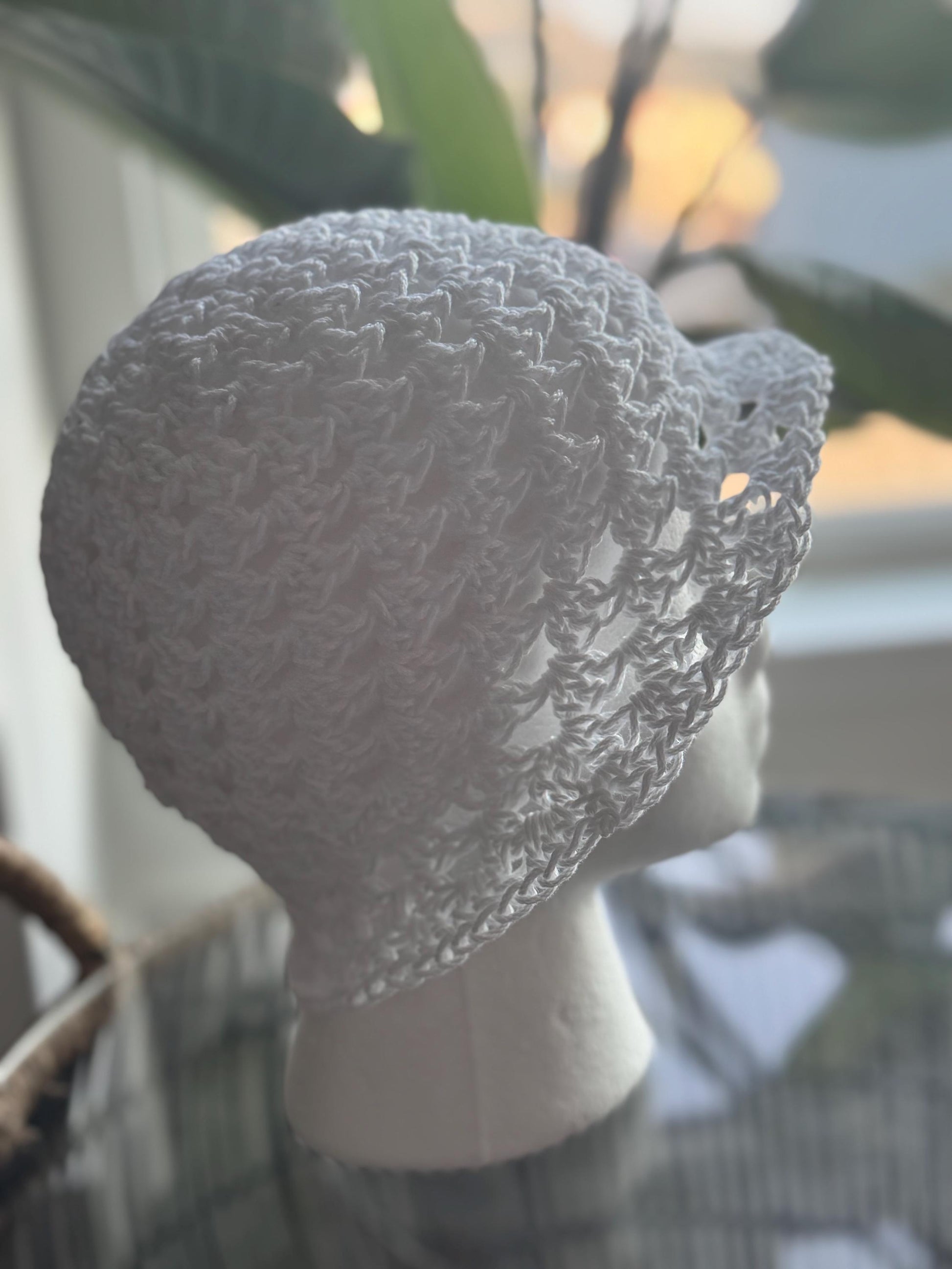 Handmade Crochet Bucket Hat - Stylish and Comfortable Summer Accessory