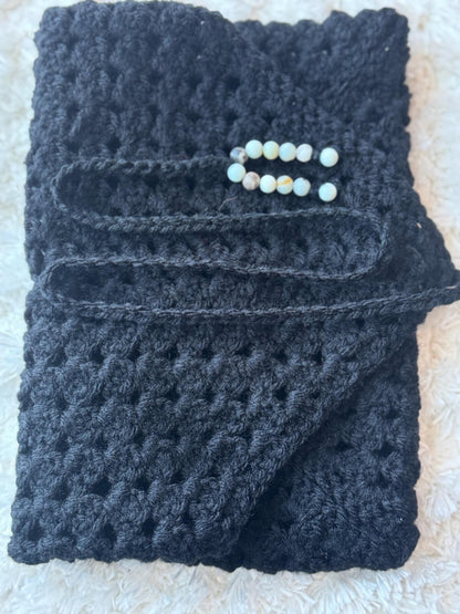 Crocheted Book Sleeve | Granny Stitch Kindle, Bible, Planner Cover (Custom Sizes)