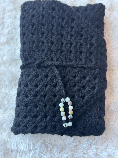 Crocheted Book Sleeve | Granny Stitch Kindle, Bible, Planner Cover (Custom Sizes)