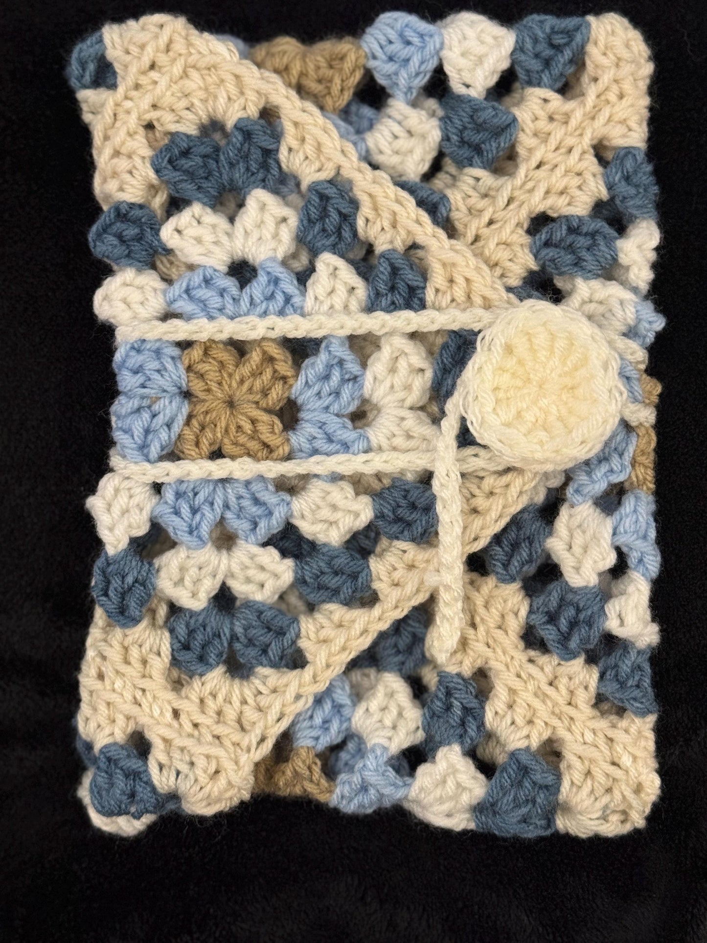 Handmade Crochet Book Sleeve Multiple Color Options