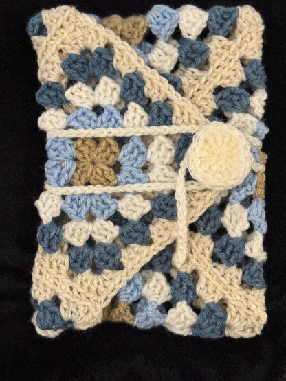 Handmade Crochet Book Sleeve Multiple Color Options